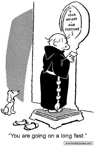 Post image for Comic# 0057 from the book “Brother Juniper.”