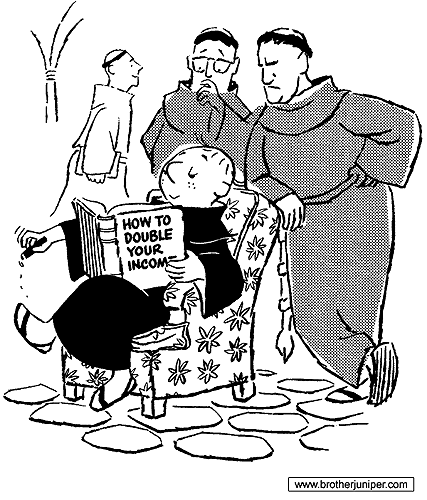 Post image for Comic# 0066 from the book “Brother Juniper.”