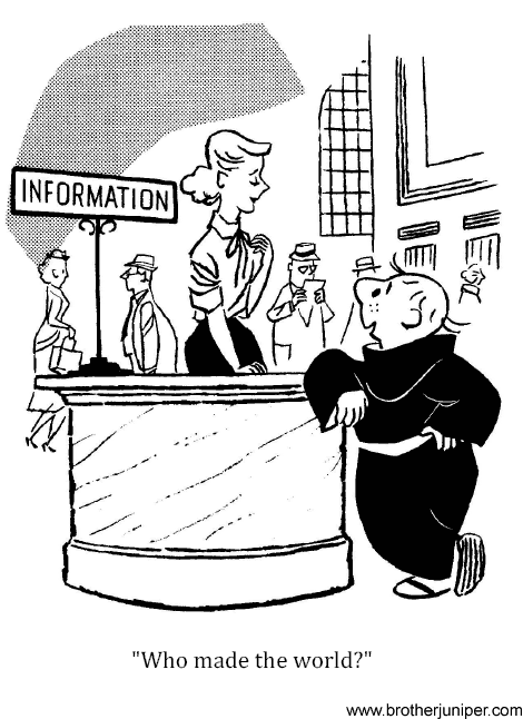 Cartoon #54 from Brother Juniper Cartoon #54 from Brother Juniper