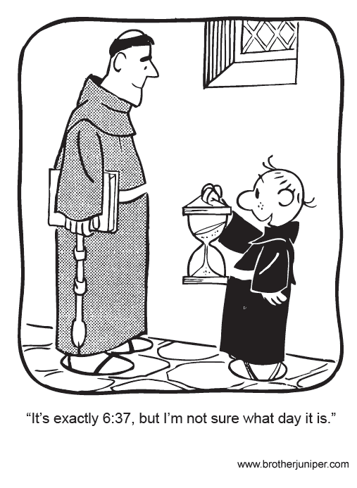 Post image for Good News! Cartoon 73 from The Ecumenical Brother Juniper!